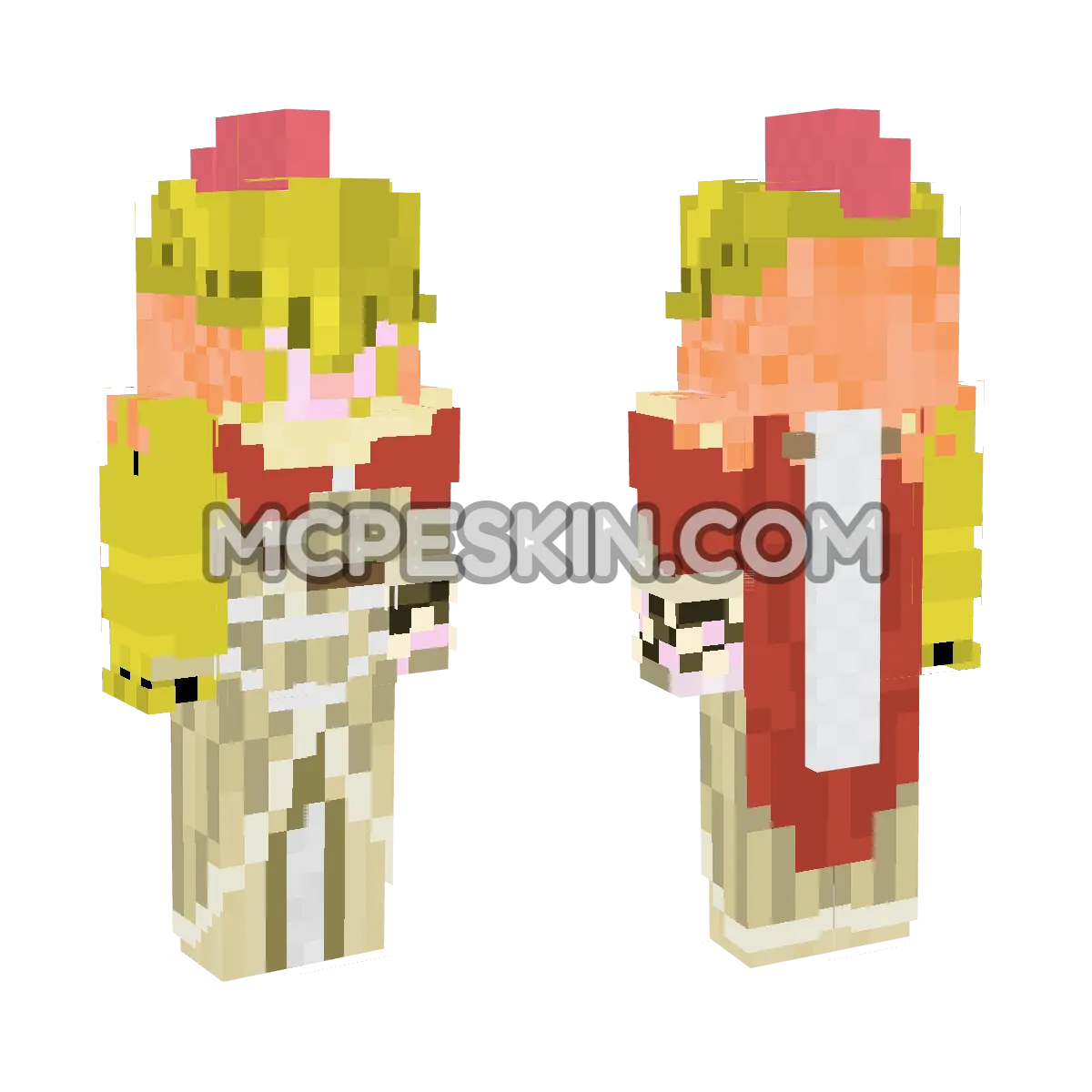 Tarnished 8 4D Minecraft Bedrock skin