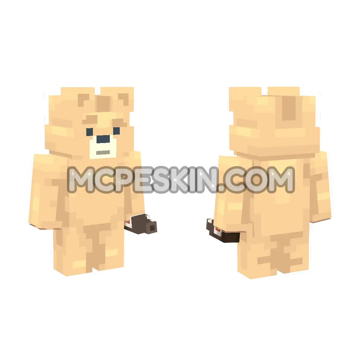 tedC 4D Minecraft Bedrock skin