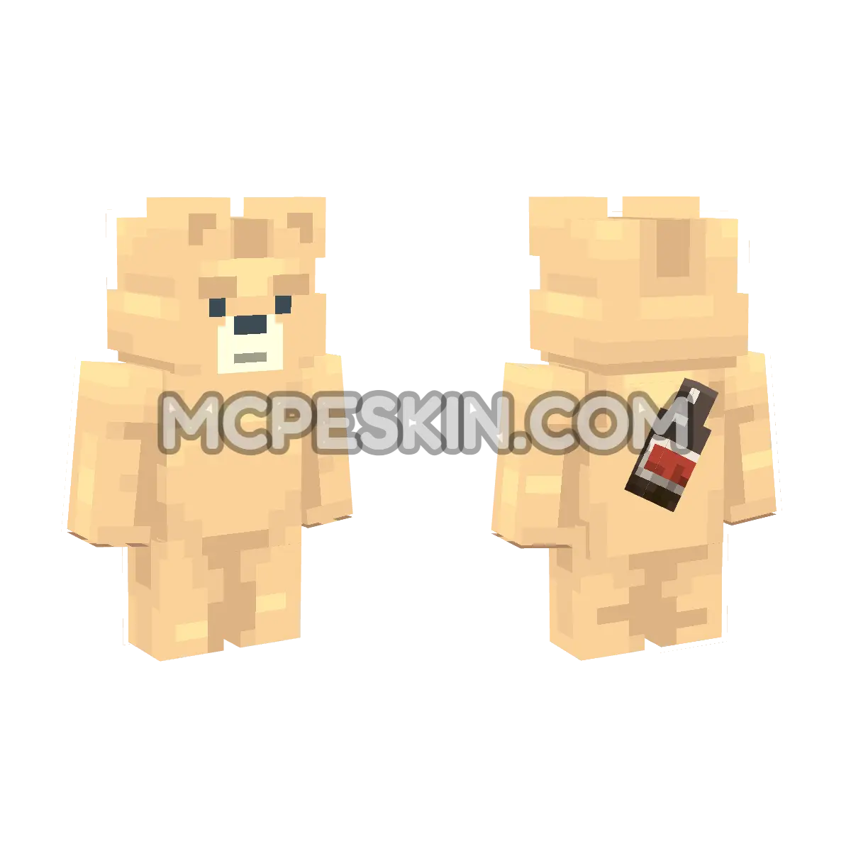 tedC2 4D Minecraft Bedrock skin
