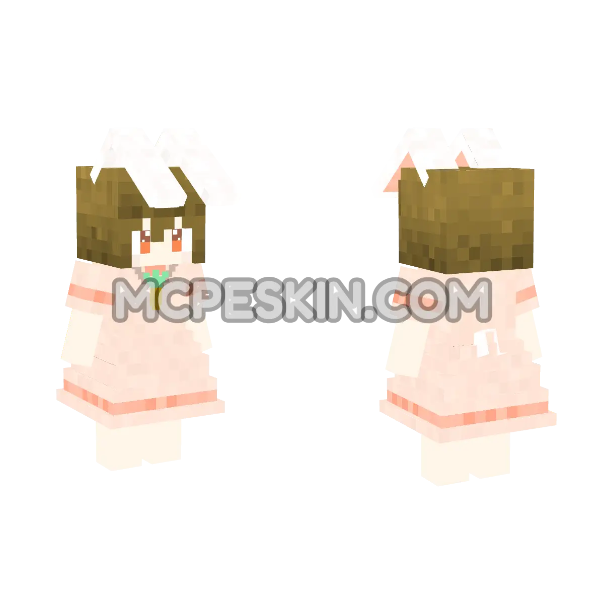 Tewiinaba 4D Minecraft Bedrock skin