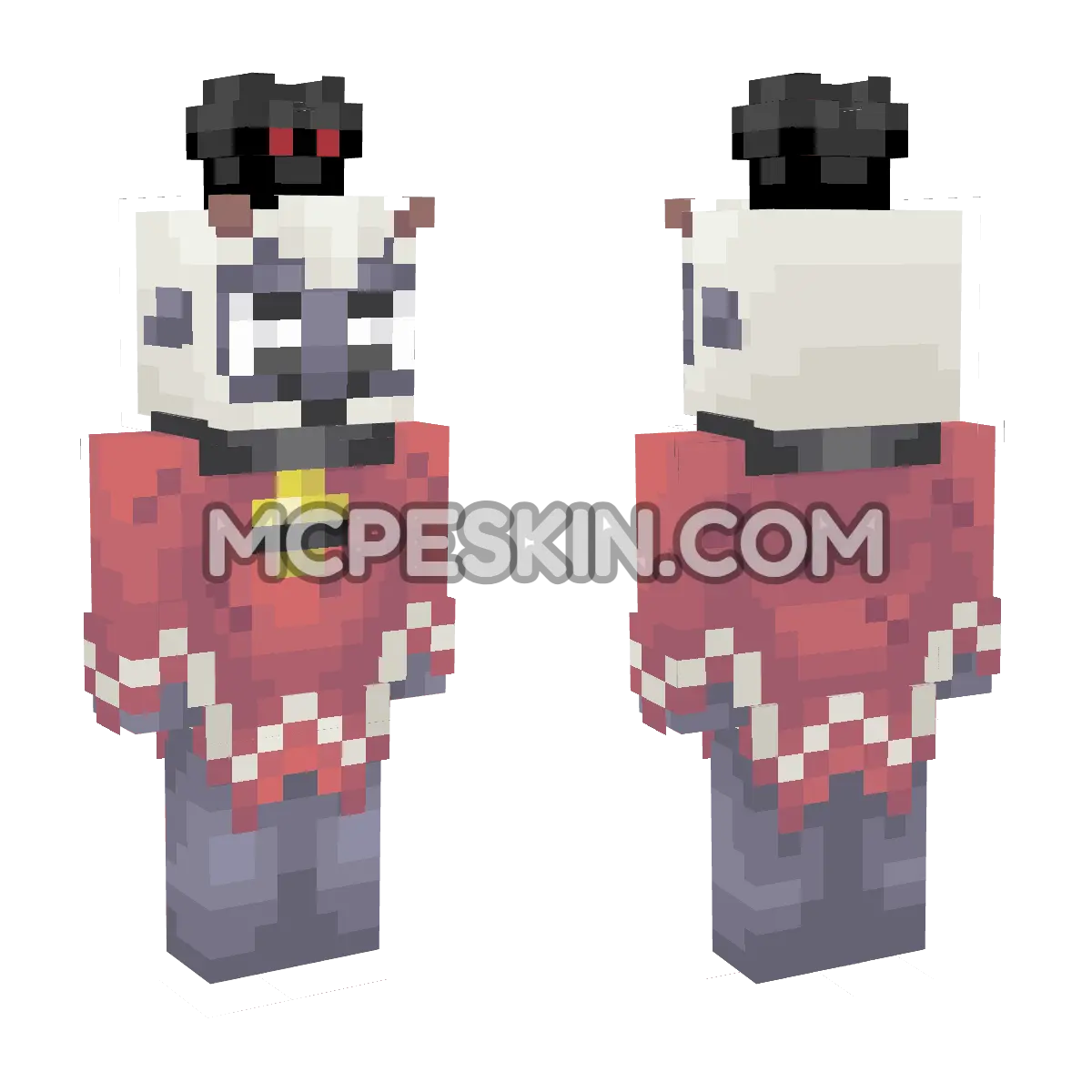 The Lamb 4D Minecraft Bedrock skin