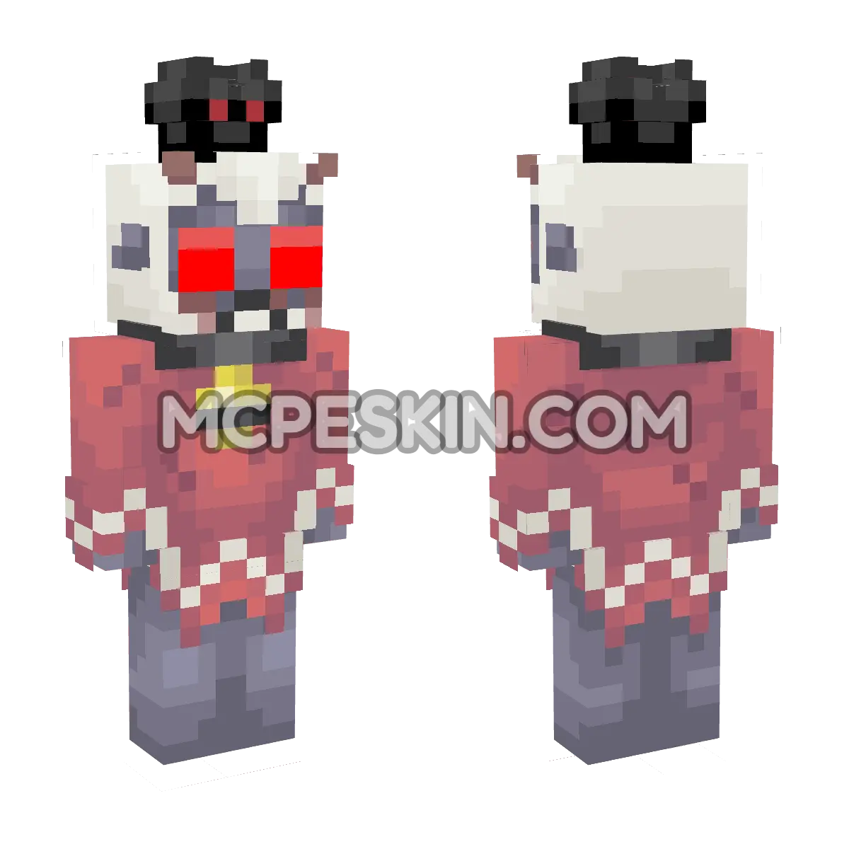 The Lamb 4D Minecraft Bedrock skin