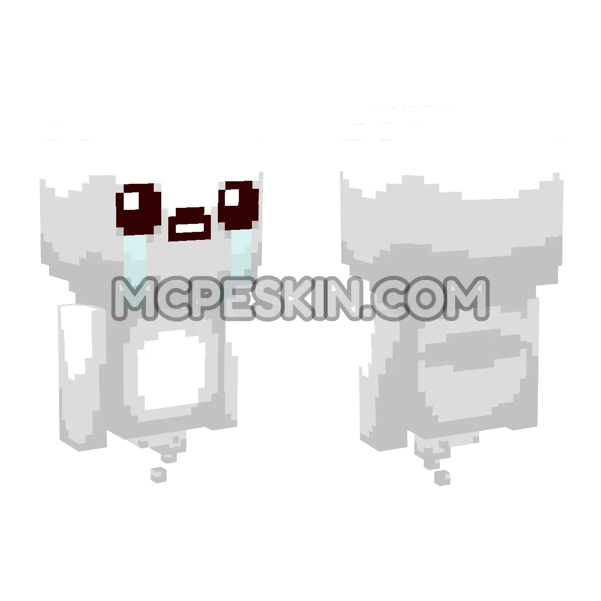 The Lost 4D Minecraft Bedrock skin