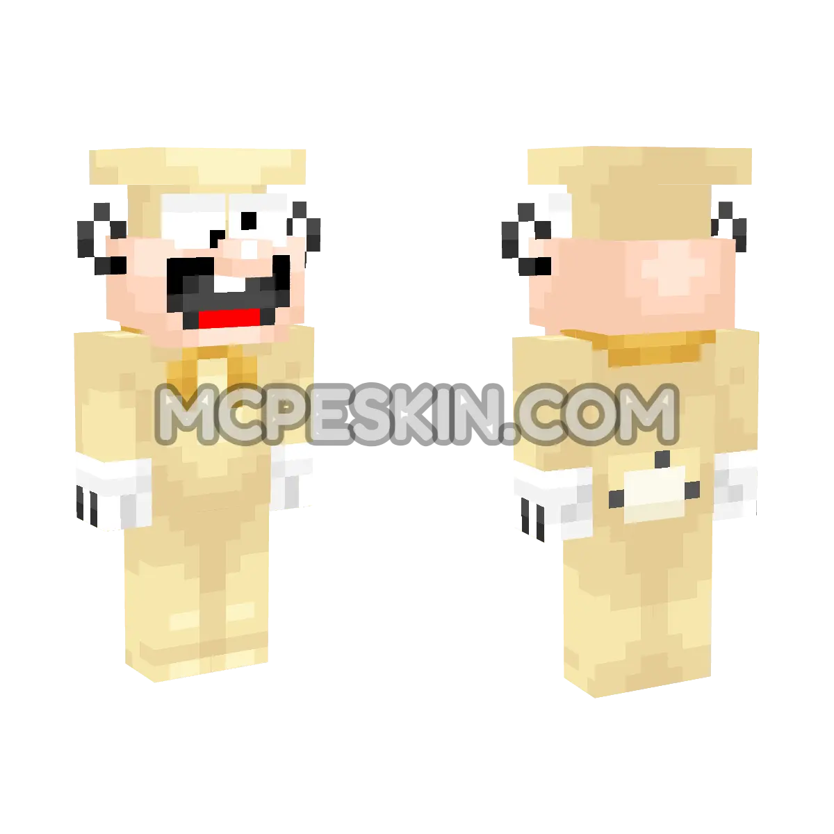 The Noise 4D Minecraft Bedrock skin