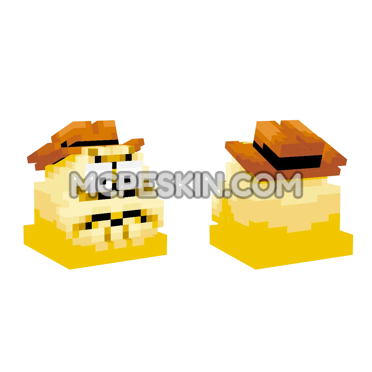 The Vigilante 4D Minecraft Bedrock skin