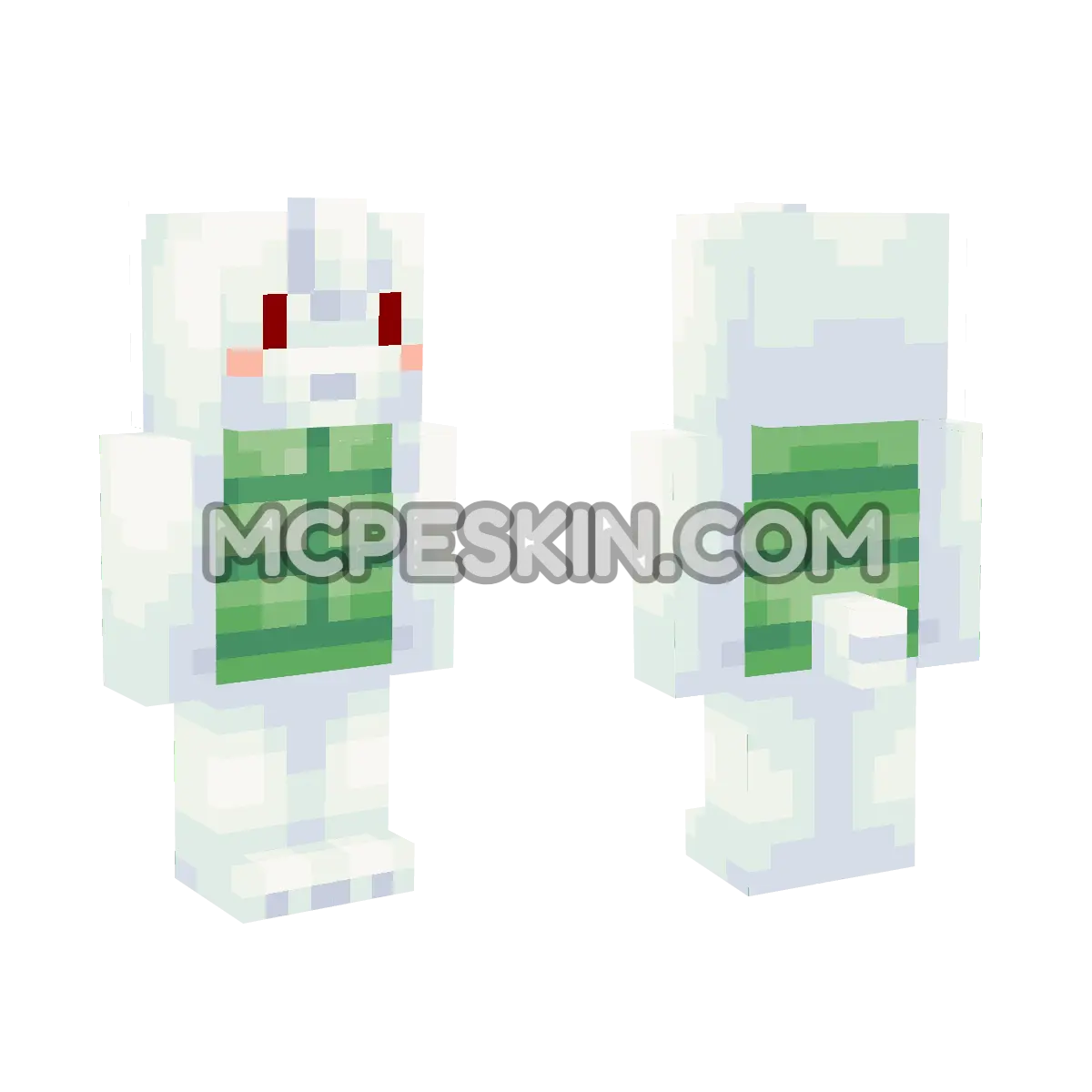 Toroko 4D Minecraft Bedrock skin