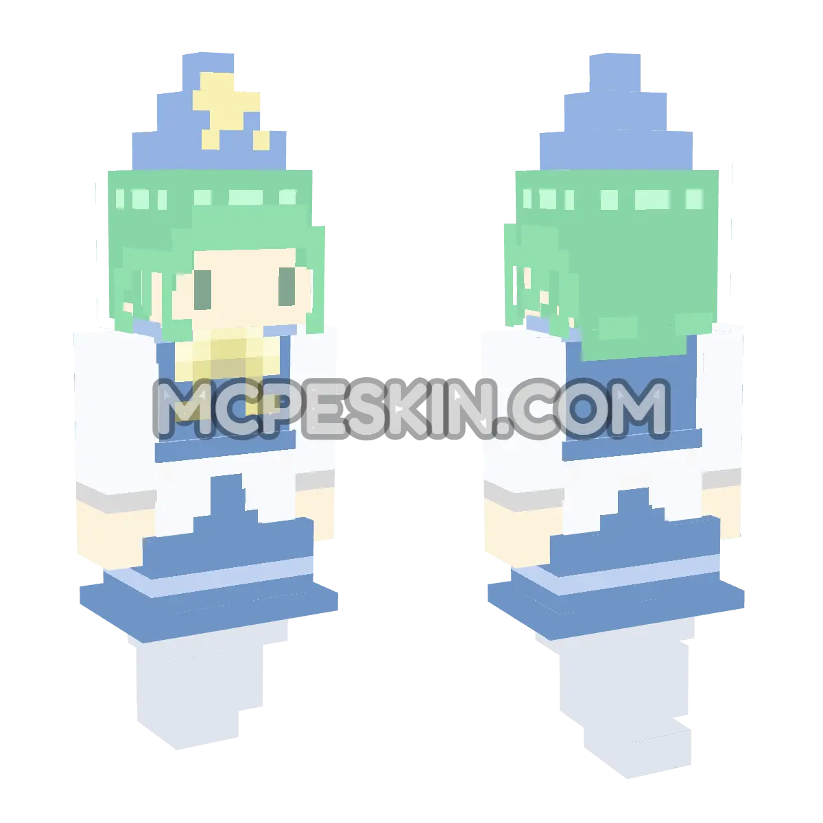 Touhou 1: Mima 4D Minecraft Bedrock skin