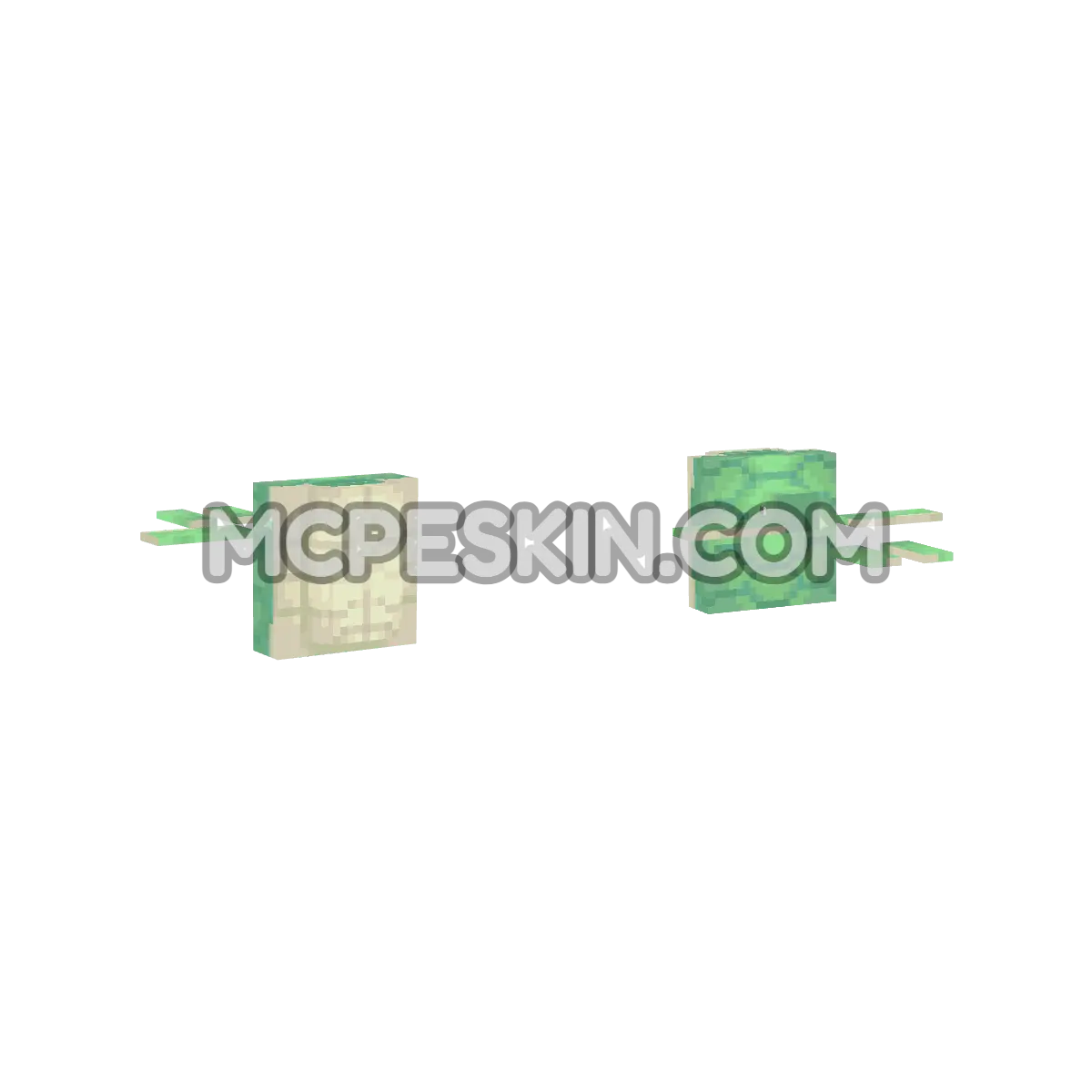 Turtle 4D Minecraft Bedrock skin