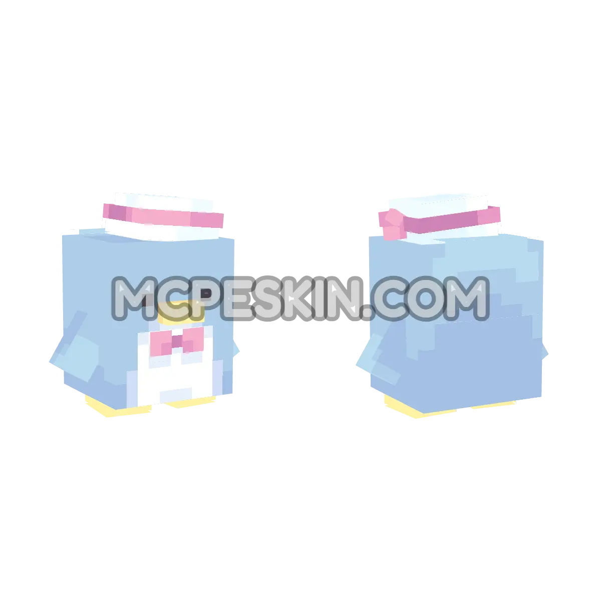 tuxedosam 4D Minecraft Bedrock skin