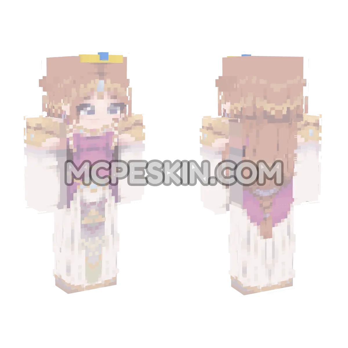 Twilight Princess Zelda 2 4D Minecraft Bedrock skin