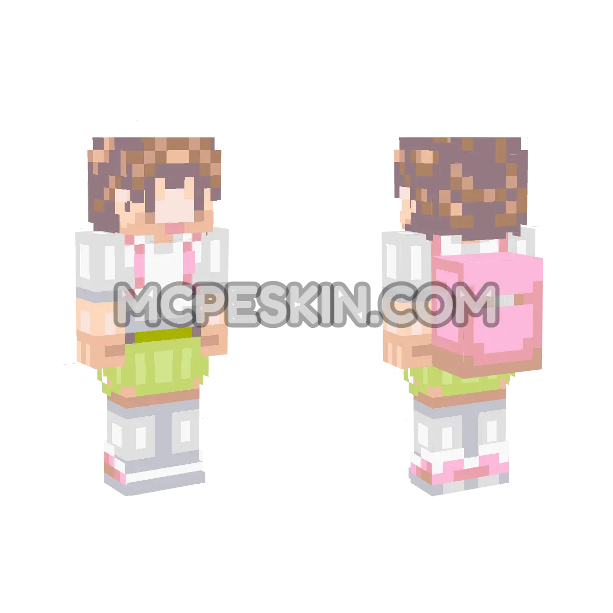 Umihara Kawase: Umihara Kawase 4D Minecraft Bedrock skin
