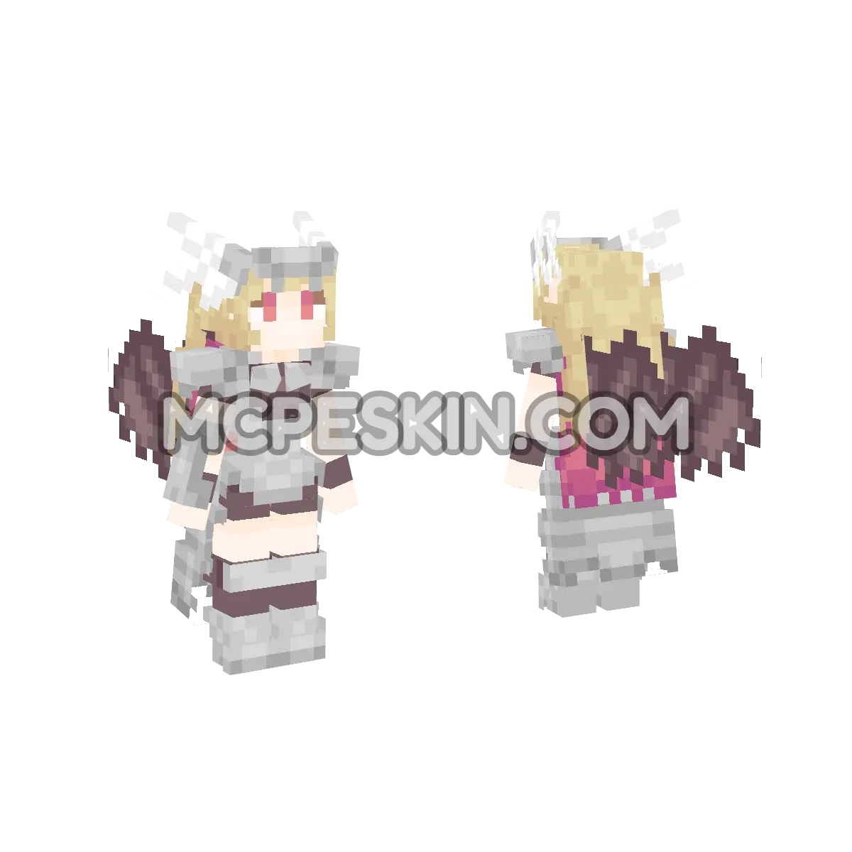 Valkyrie 4D Minecraft Bedrock skin