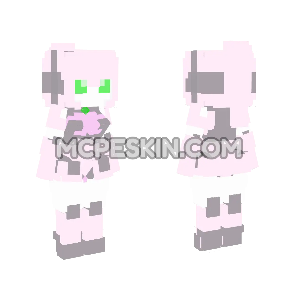 Vanilla Robot 00 4D Minecraft Bedrock skin