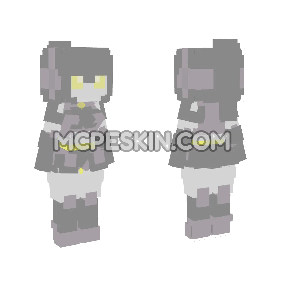 Vanilla Robot 03 4D Minecraft Bedrock skin