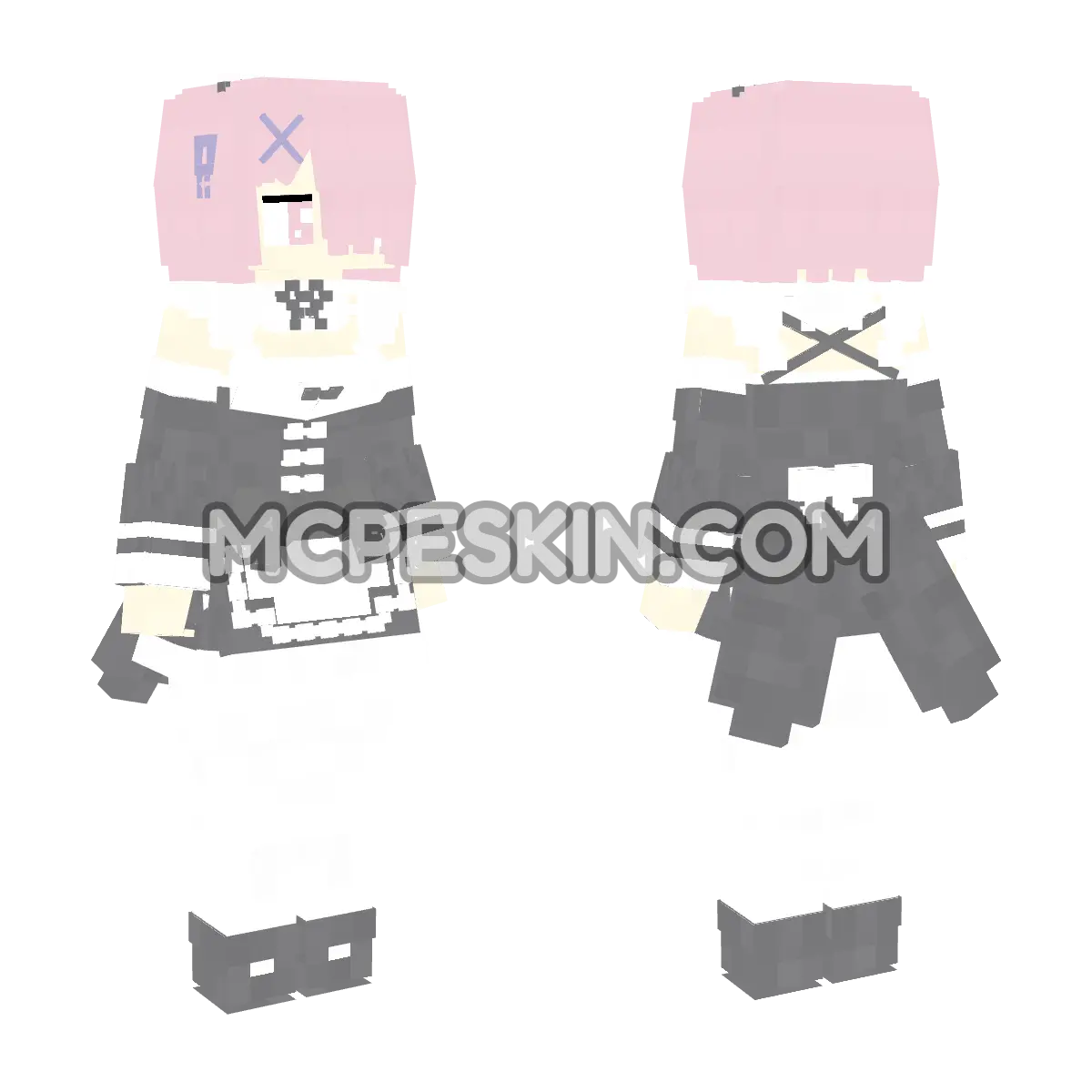 VB Ram 4D Minecraft Bedrock skin