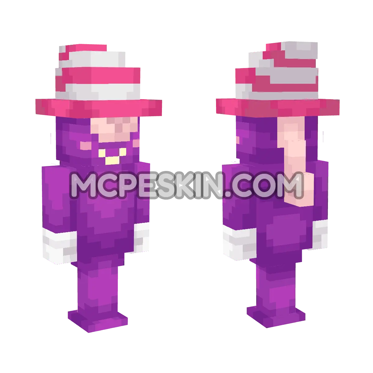 Vivian 4D Minecraft Bedrock skin