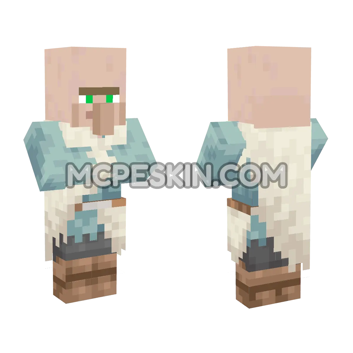 VSnow 4D Minecraft Bedrock skin