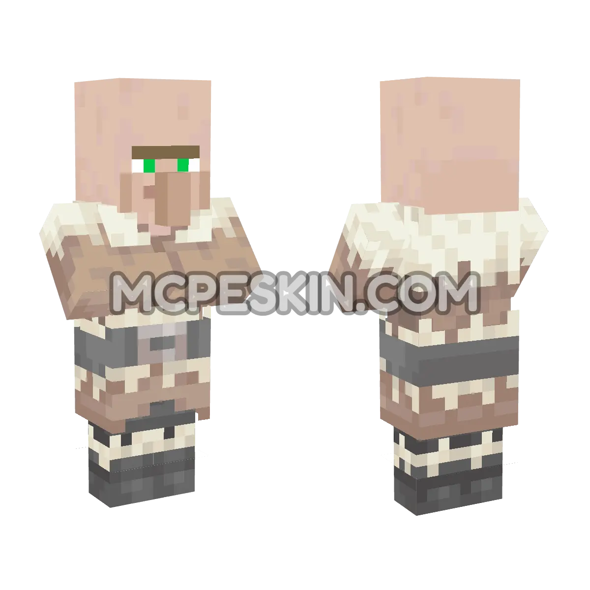 VTaiga 4D Minecraft Bedrock skin