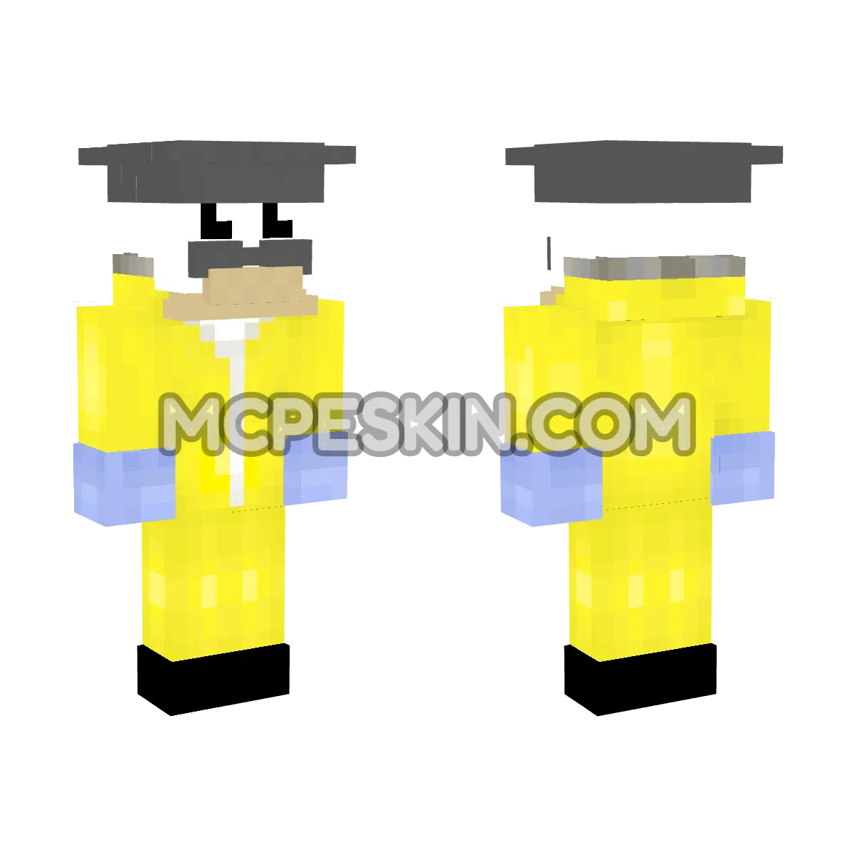 Walter White 7 4D Minecraft Bedrock skin
