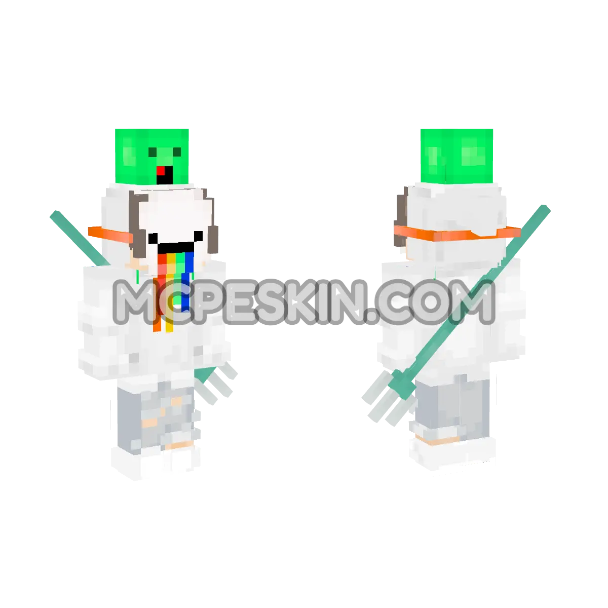 Warfredone 4D Minecraft Bedrock skin