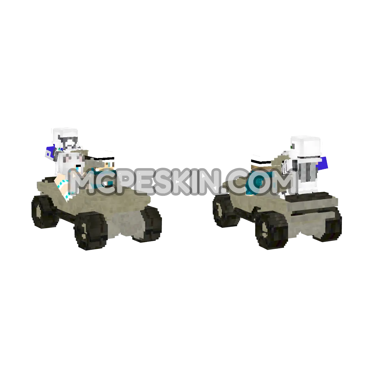 Warthog Tripulado 4D Minecraft Bedrock skin