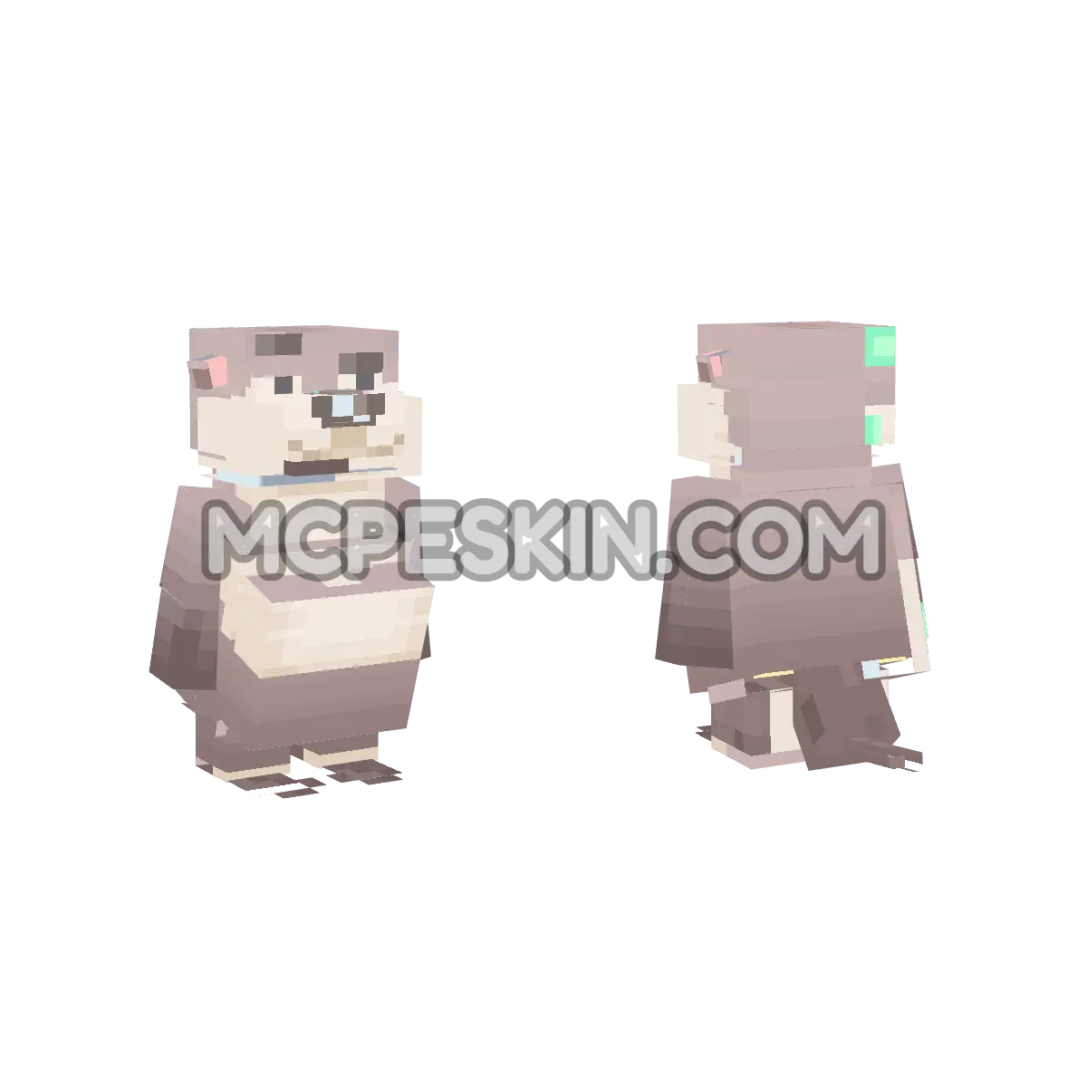 watona 4D Minecraft Bedrock skin