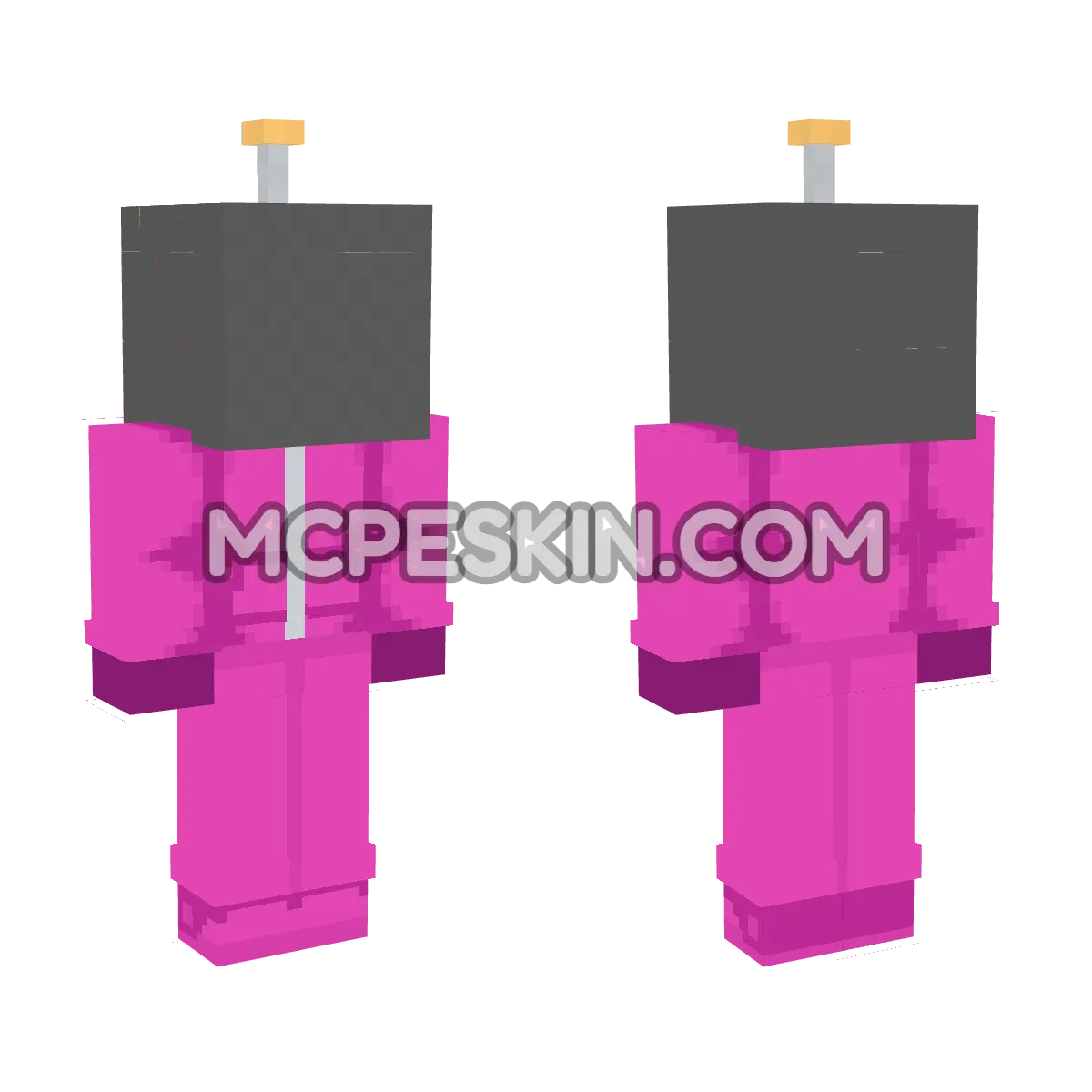 Whitty 11 4D Minecraft Bedrock skin