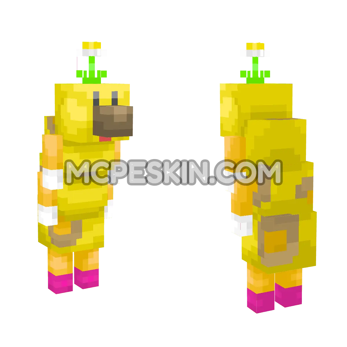 Wiggler 4D Minecraft Bedrock skin