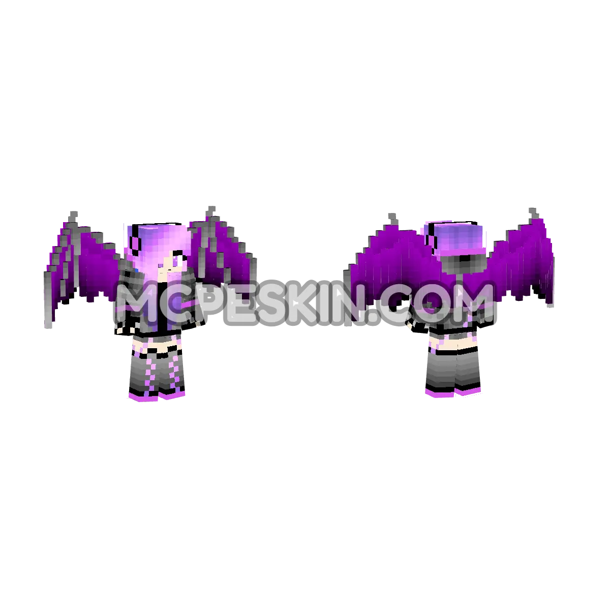 Wings 4D Minecraft Bedrock skin