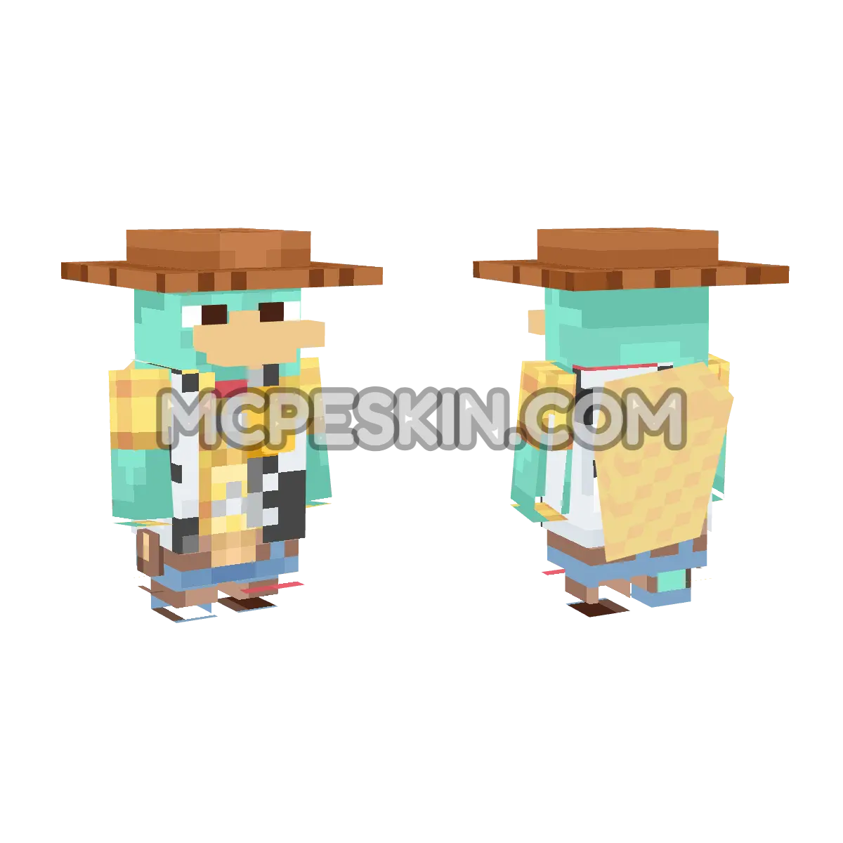 wody 4D Minecraft Bedrock skin
