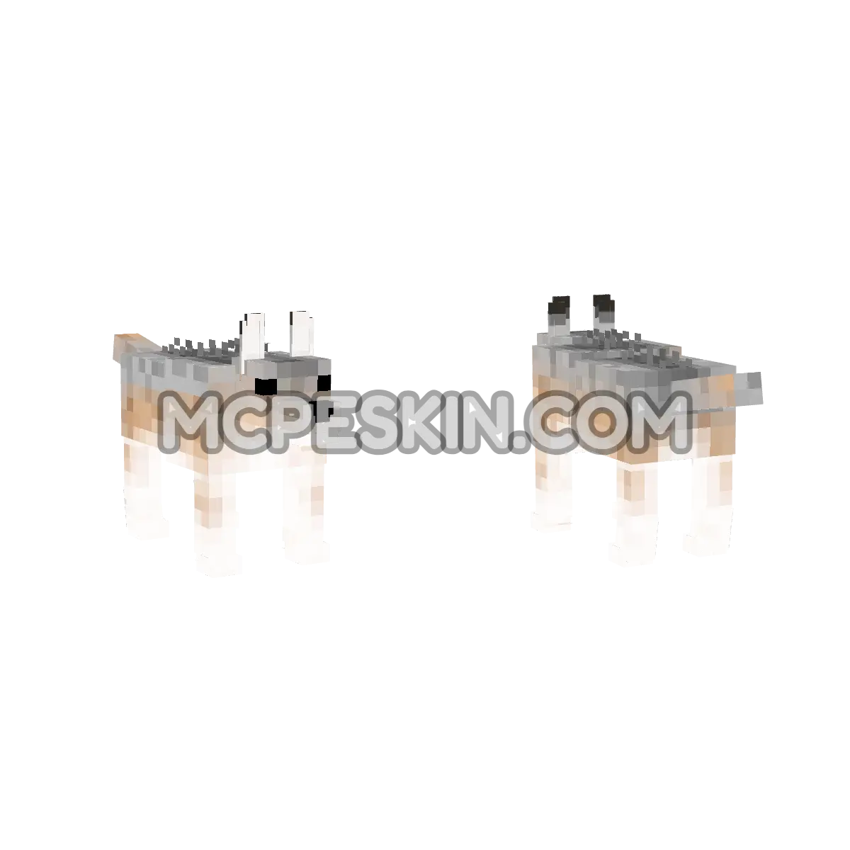 Wolfes 4D Minecraft Bedrock skin