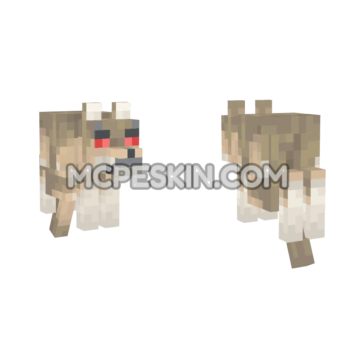 woods_angry 4D Minecraft Bedrock skin