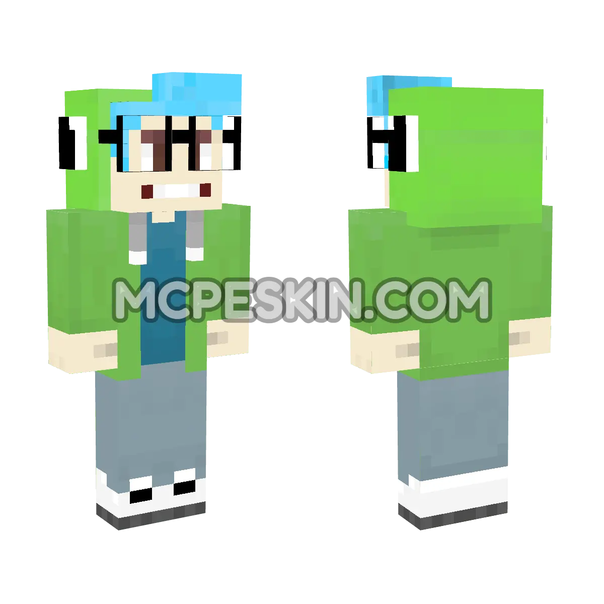 Yael 2 4D Minecraft Bedrock skin