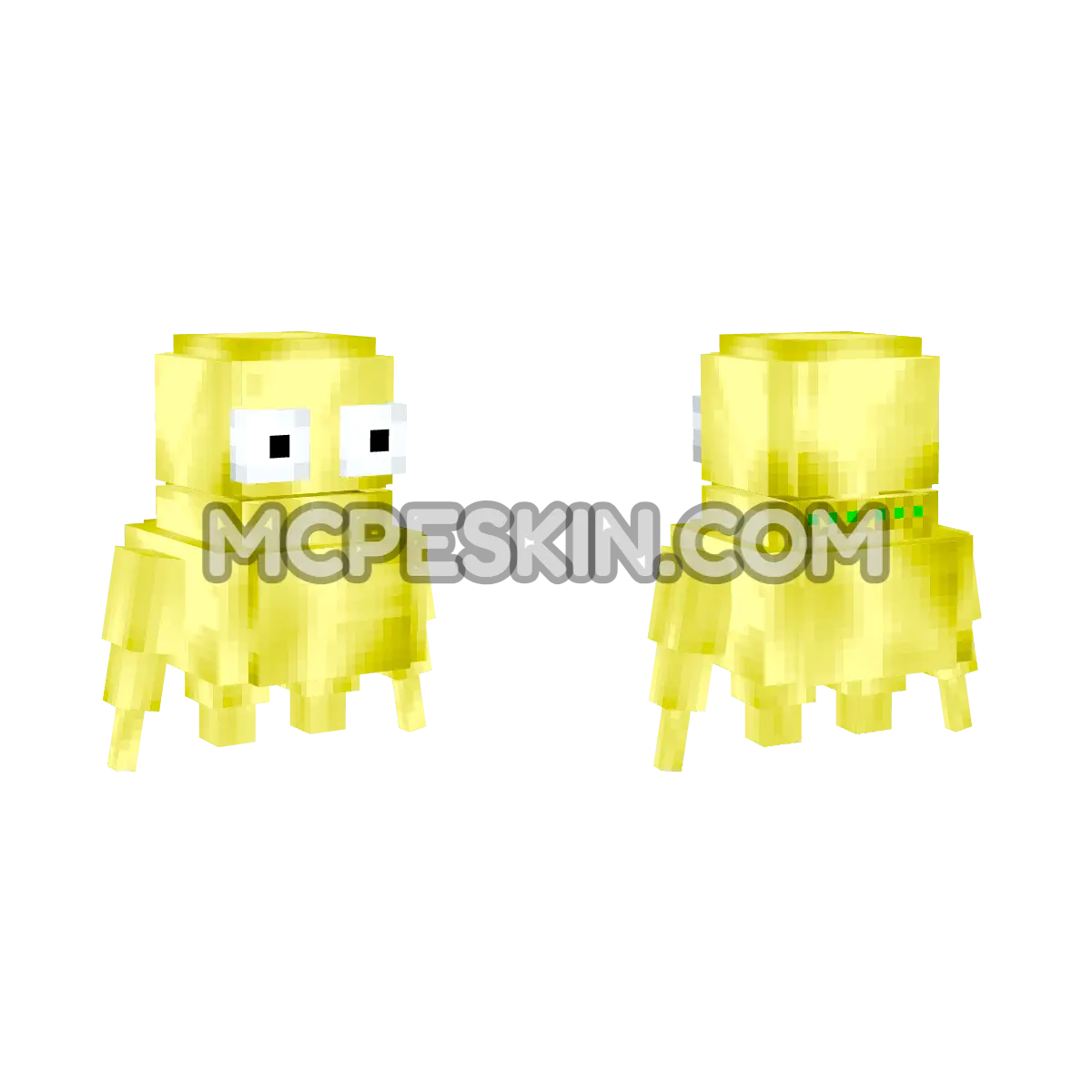 Yellow Little REPO 4D Minecraft Bedrock skin