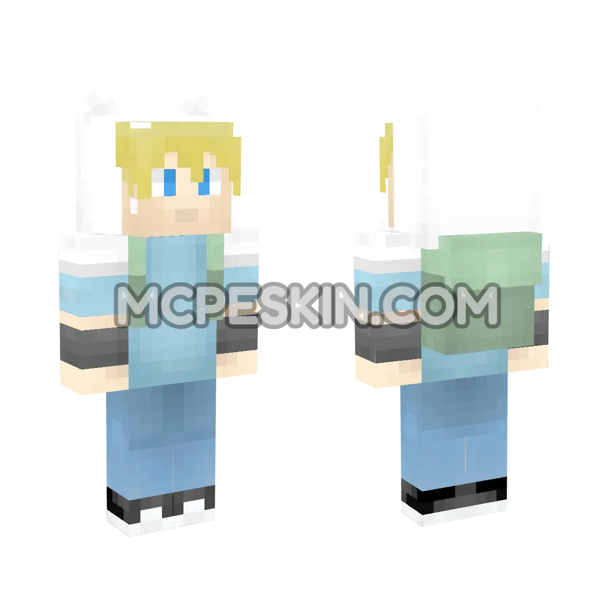 Yoryi Gamer 4D Minecraft Bedrock skin