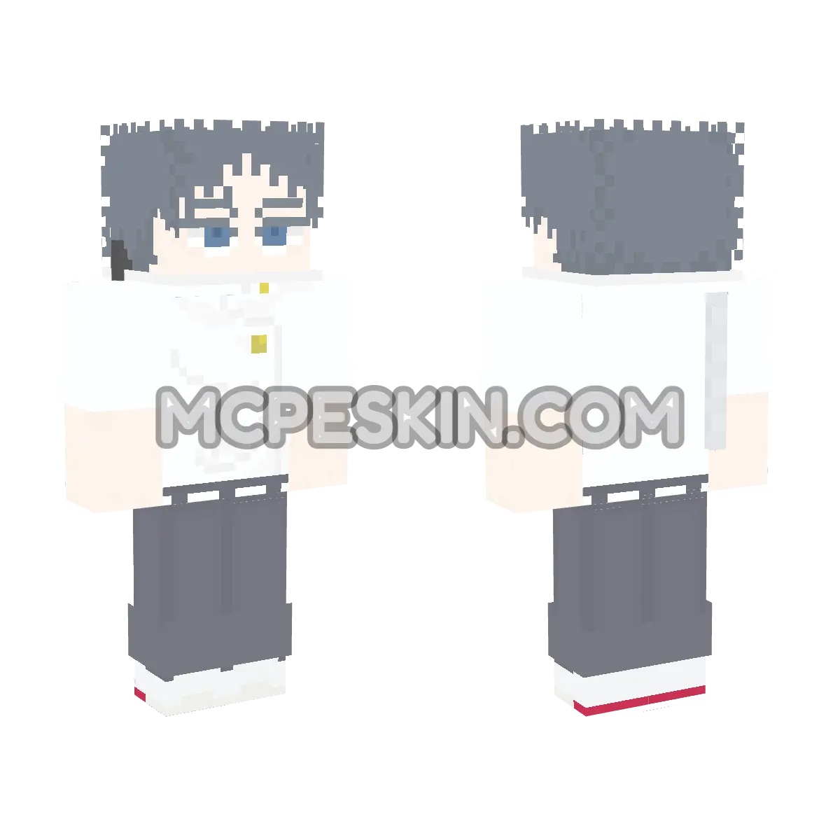 Yuta 8 4D Minecraft Bedrock skin