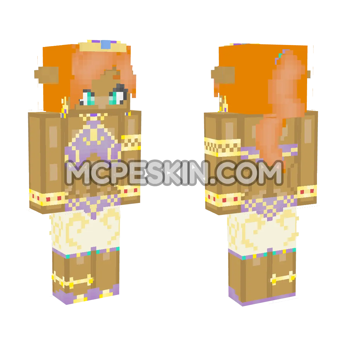 Zelda 4 4D Minecraft Bedrock skin