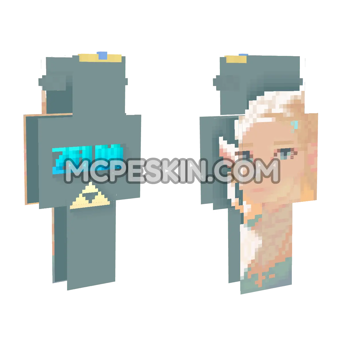 Zelda 6 4D Minecraft Bedrock skin
