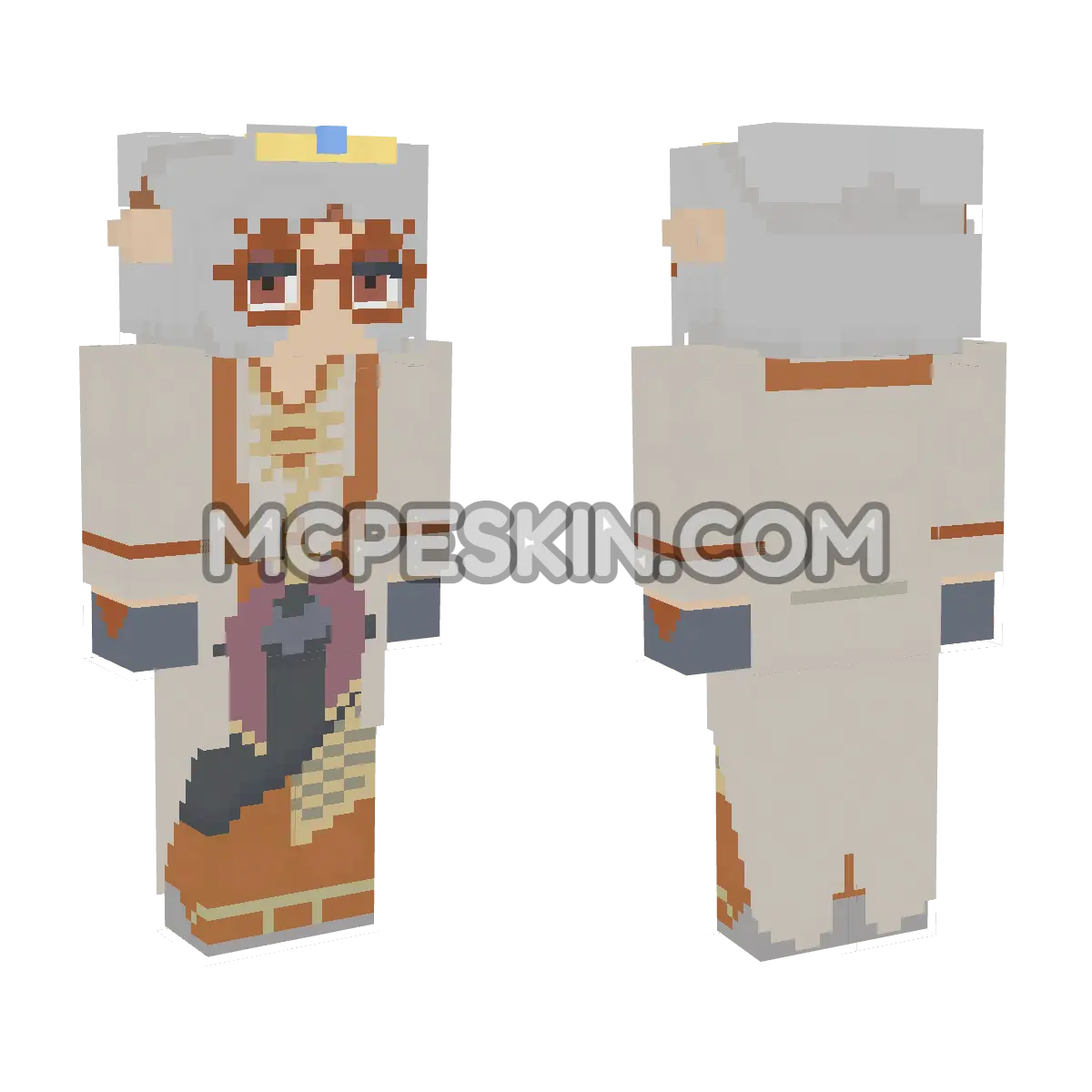 Zelda Tears Kingdom 4D Minecraft Bedrock skin