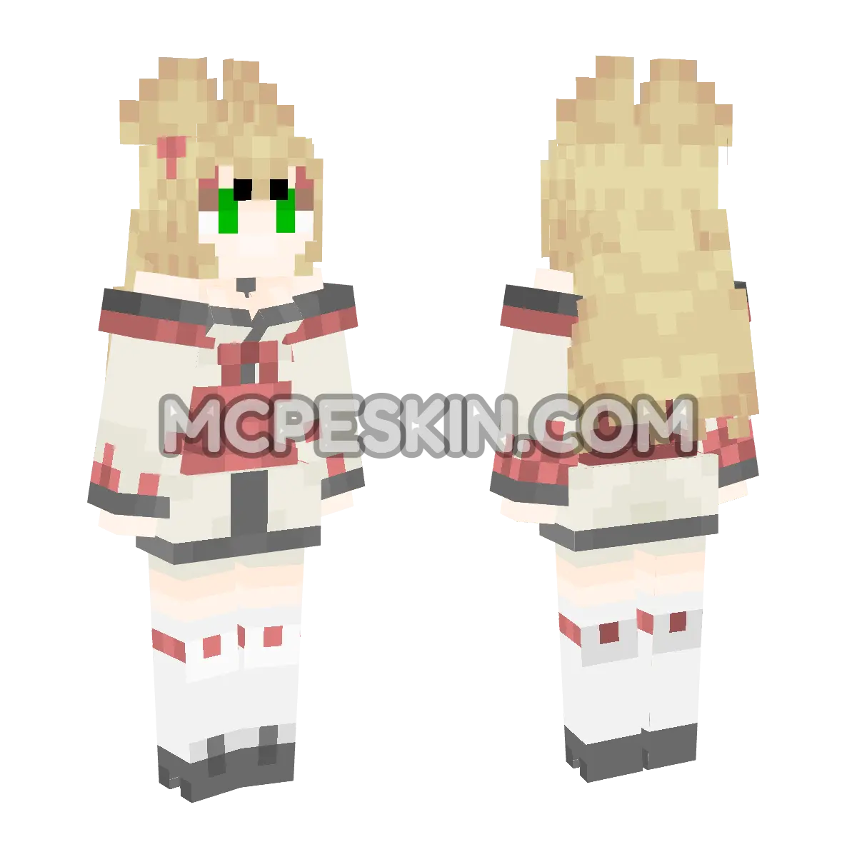 Zero Tails 4D Minecraft Bedrock skin