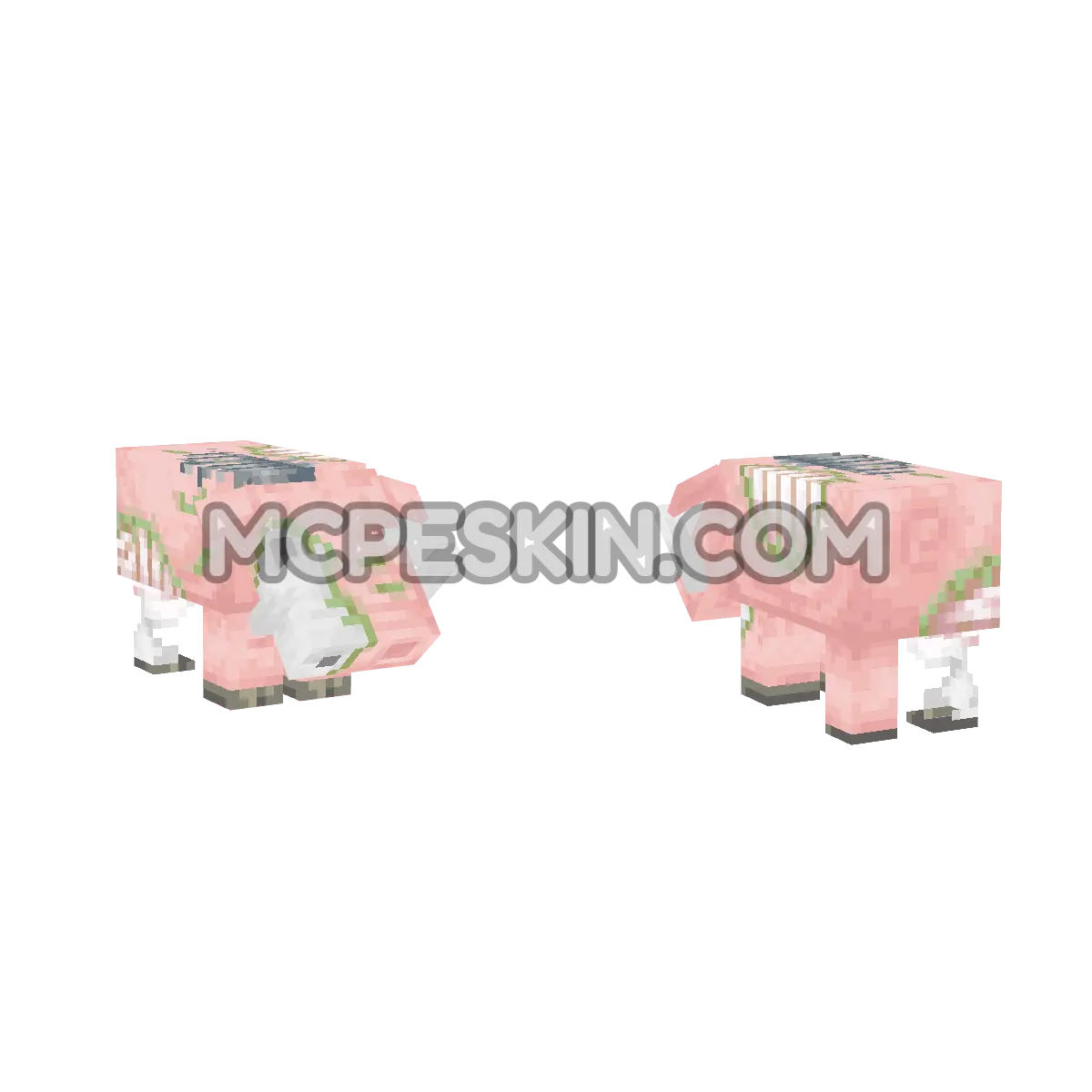 zoglin 4D Minecraft Bedrock skin