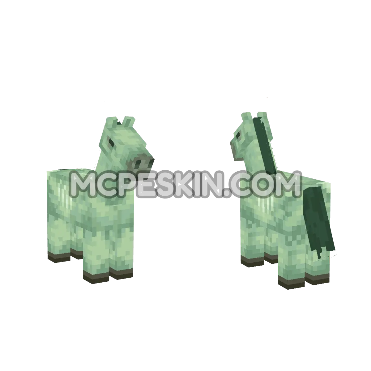 zombie_horse 4D Minecraft Bedrock skin