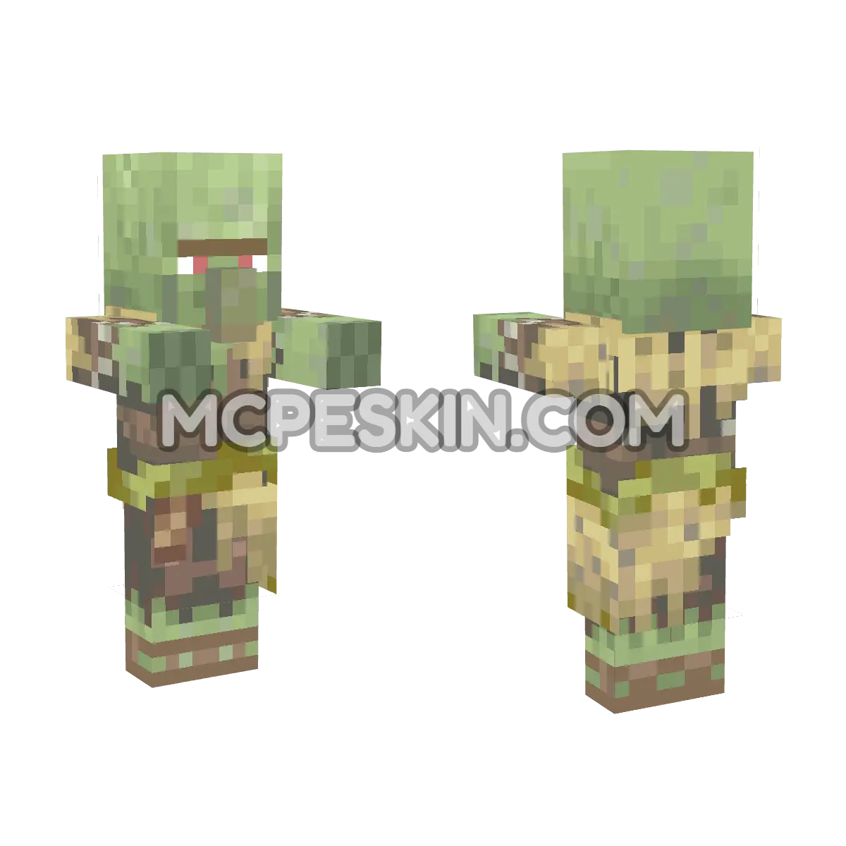 ZombieJungle 4D Minecraft Bedrock skin