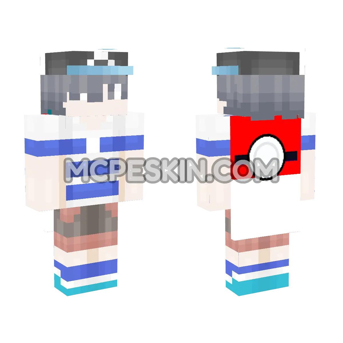 Capa HD 13 4D Minecraft Bedrock skin