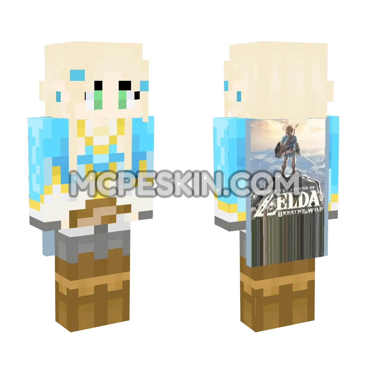 Capa HD 21 4D Minecraft Bedrock skin