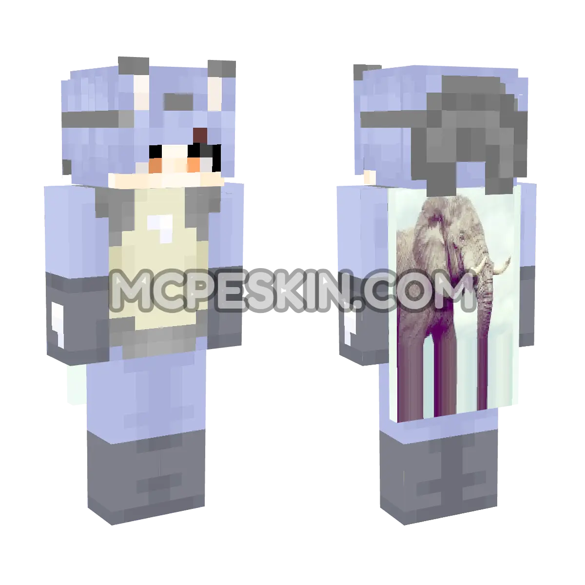 Capa HD 26 4D Minecraft Bedrock skin