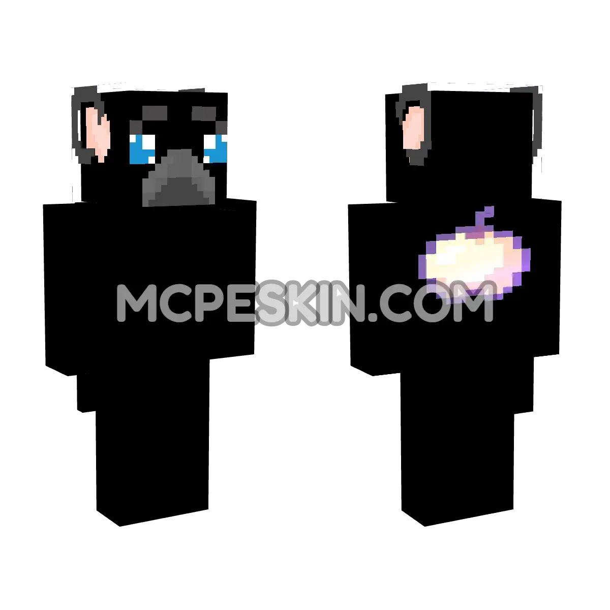 Capa HD 27 4D Minecraft Bedrock skin