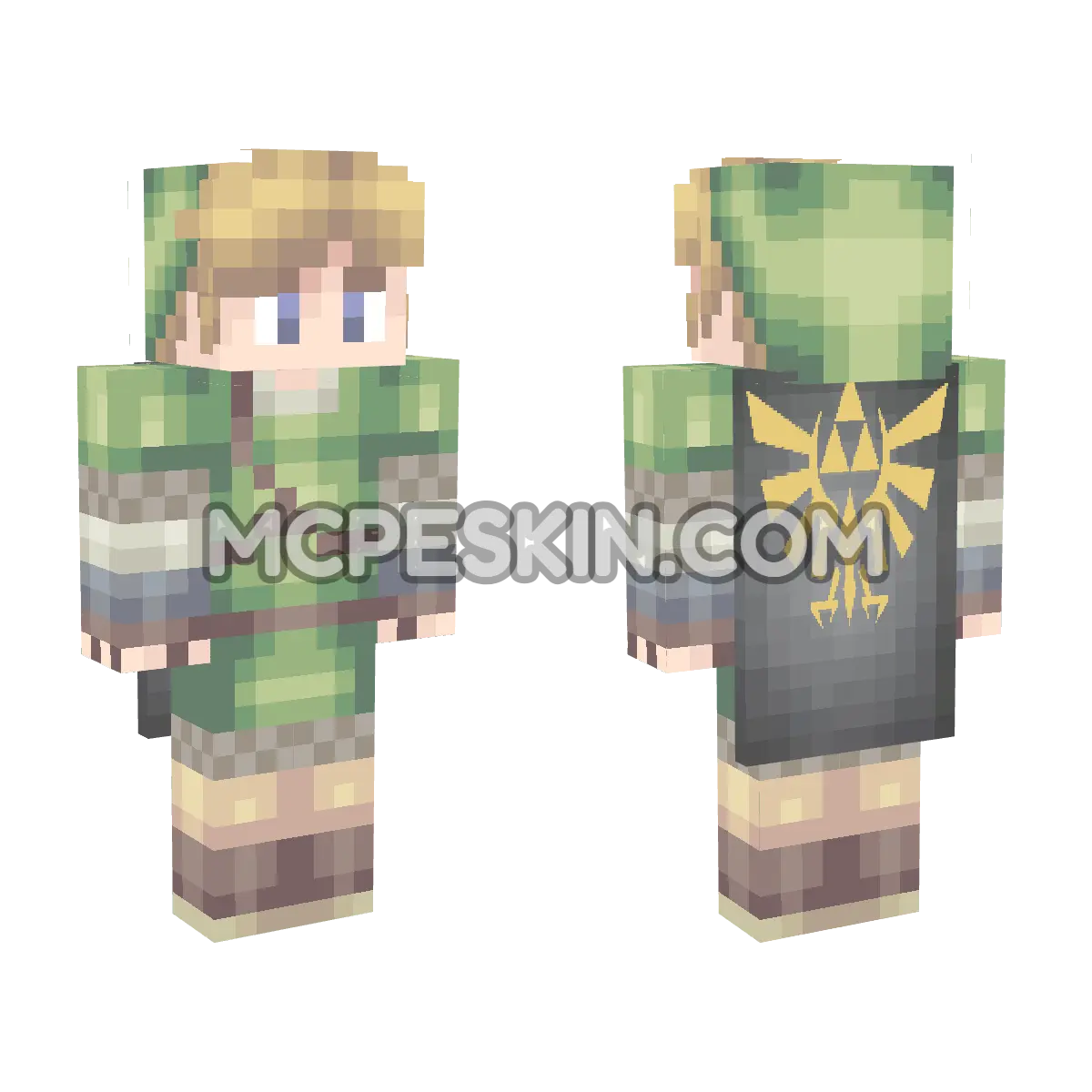 Capa HD 7 4D Minecraft Bedrock skin