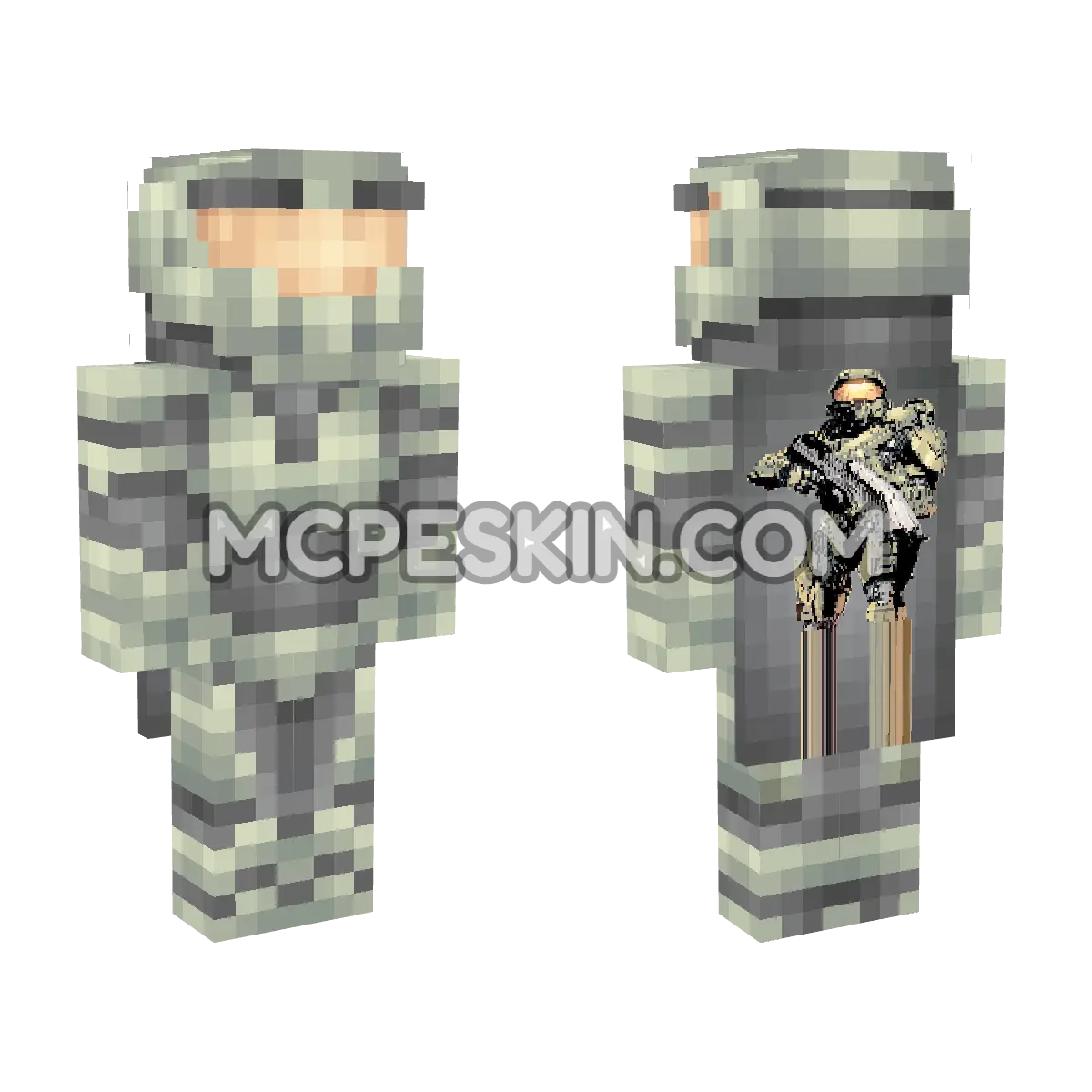 Capa HD 8 4D Minecraft Bedrock skin