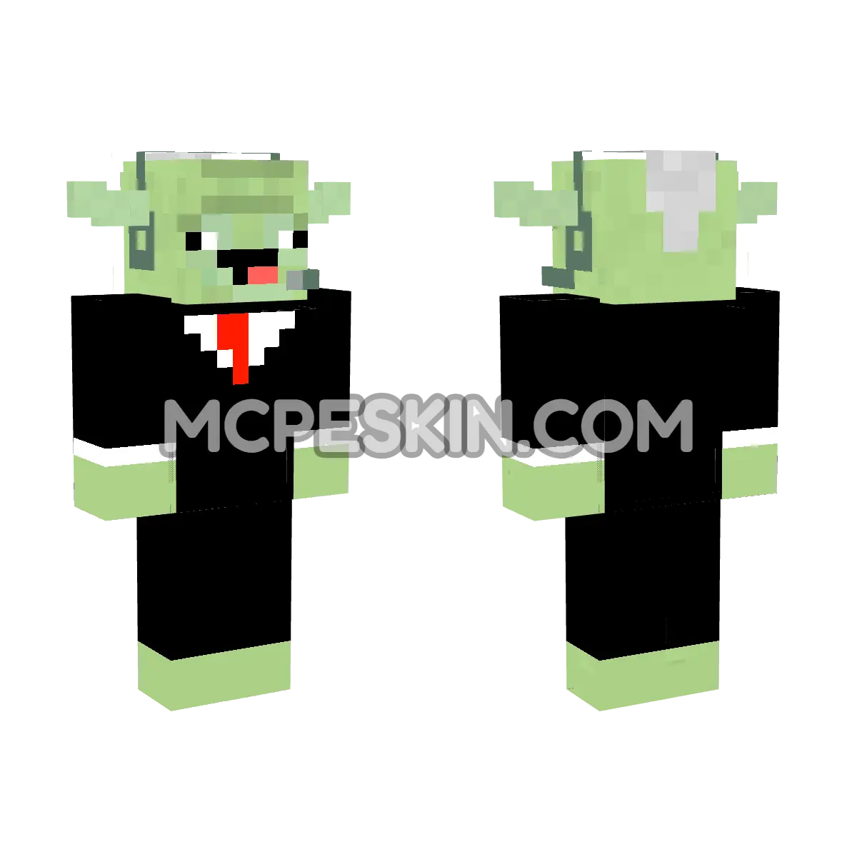 Derp Yoda Suit 4D Minecraft Bedrock skin